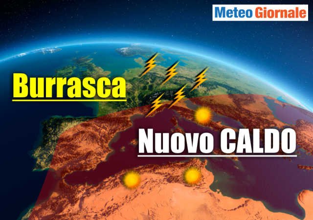 Meteo tra TEMPORALI e CALDO AFRICANO. Estate in affanno