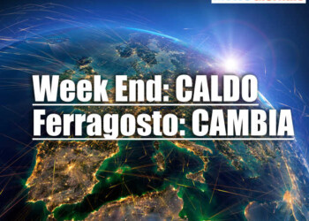 Meteo weekend sotto ANTICICLONE AFRICANO, a FERRAGOSTO cambiamento