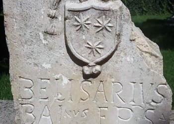 Ritrovata stele del 1564 vescovo Larino
