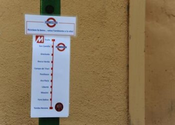 Roma: comparse nella notte 11 nuove stazioni metro, è un’installazione artistica  
