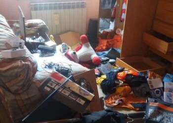 Rovistate case inagibili a Norcia