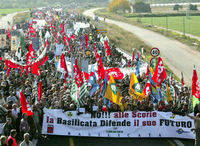 Scorie nucleari: la Basilicata dice ‘no’