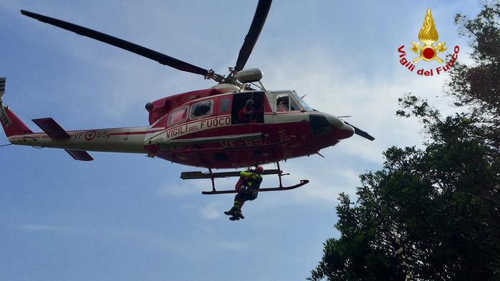 Soccorsi 4 ragazzi sul monte Portofino