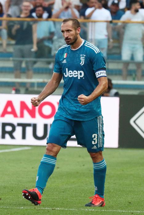 Tegola Chiellini, lesione al crociato