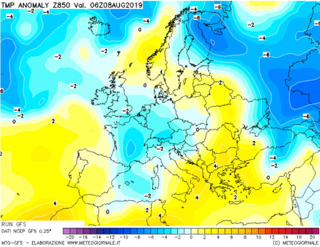 immagine 2 articolo tendenza meteo caldo in ritirata possibilita di temporali