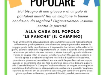 Apre al Campino il guardaroba popolare: uno strumento di lotta contro la povertà