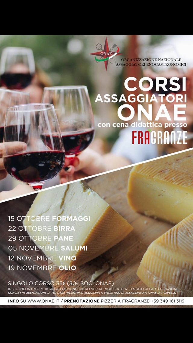 BUON NASO E PALATO FINE: ONAE OFFRE L’OPPORTUNITÀ DI DIVENTARE ASSAGGIATORI DI PRODOTTI ENOGASTRONOMICI