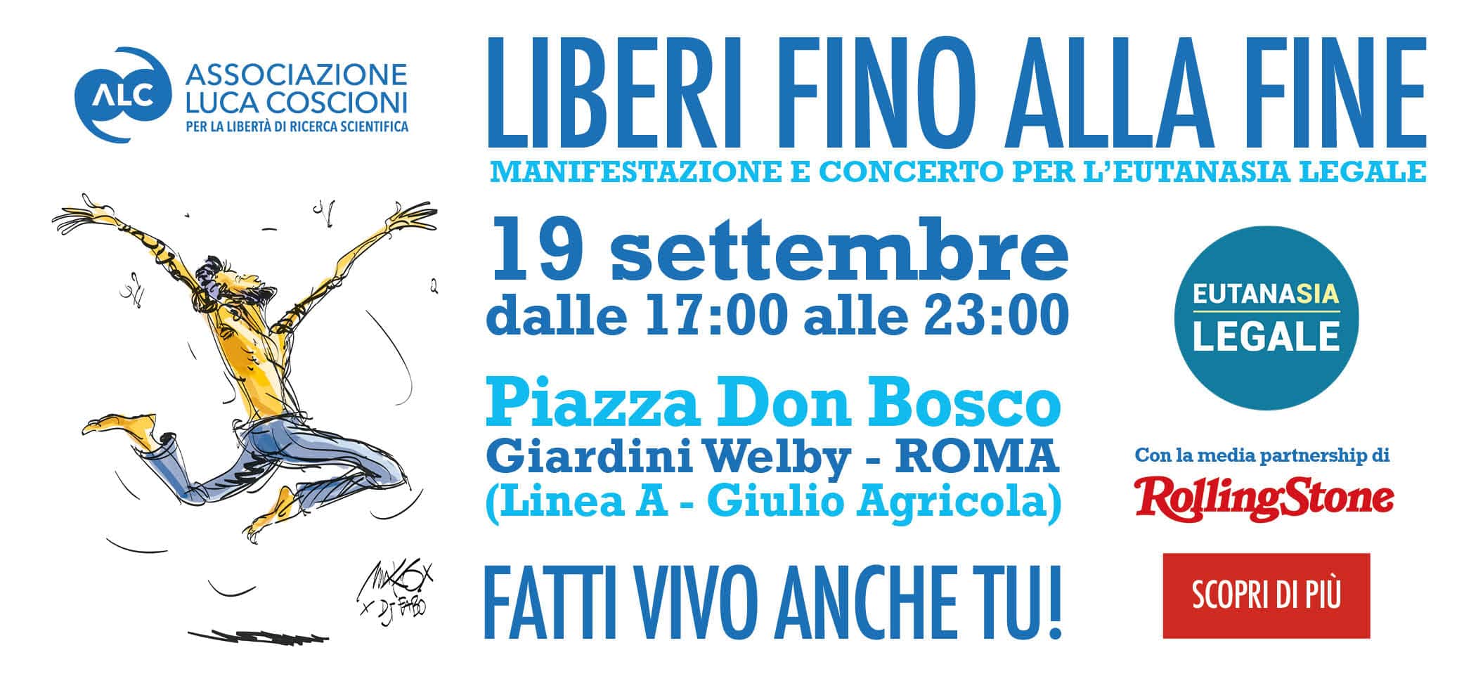 EUTANASIA, IL VIDEO DI MARA MAIONCHI, MADRINA DEL GRANDE EVENTO “LIBERI FINO ALLA FINE”