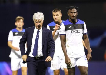 Champions: Gasperini,ci hanno fatti neri