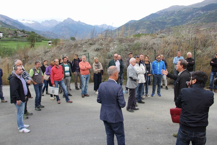 Commissione visita discarica Pompiod