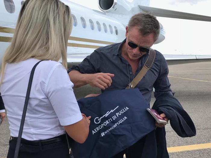 Daniel Craig a Matera per 007