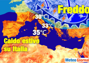 Meteo 7 giorni: CALDO ANOMALO al top. Poi RINFRESCA, ma autunno lontano