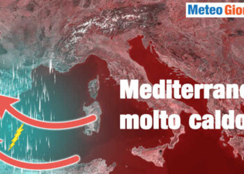 Meteo alluvionale in Spagna accentuato dal Mediterraneo caldo