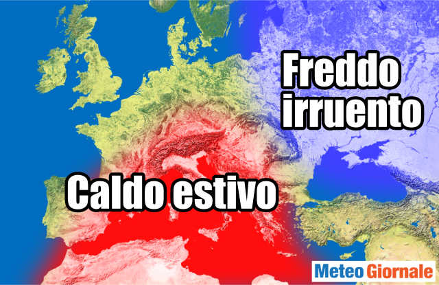 immagine 1 articolo meteo della prossima settimana ondata di calore ma poi freddo