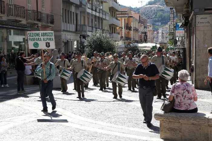 Raduno alpini sud a Cosenza, grande festa