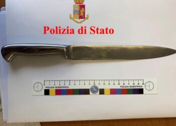 Ricercato aveva con sé coltello 35 cm