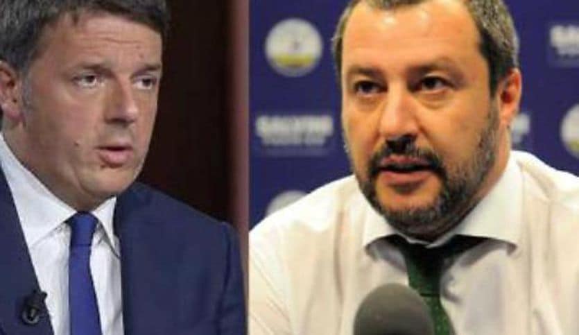 Salvini e Renzi alleati contro Conte
