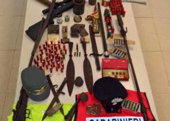 Sequestro di armi in Valsugana, arrestato un uomo