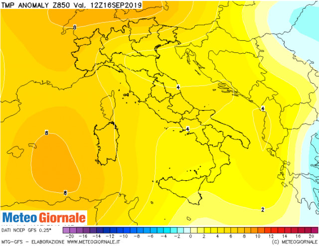 immagine 3 articolo tendenza meteo italia ed europa enorme anticiclone