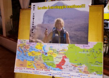 COMPIE 70 ANNI VIENNA CAMMAROTA LA GUIDA CHE STA PERCORRENDO IL MONDO