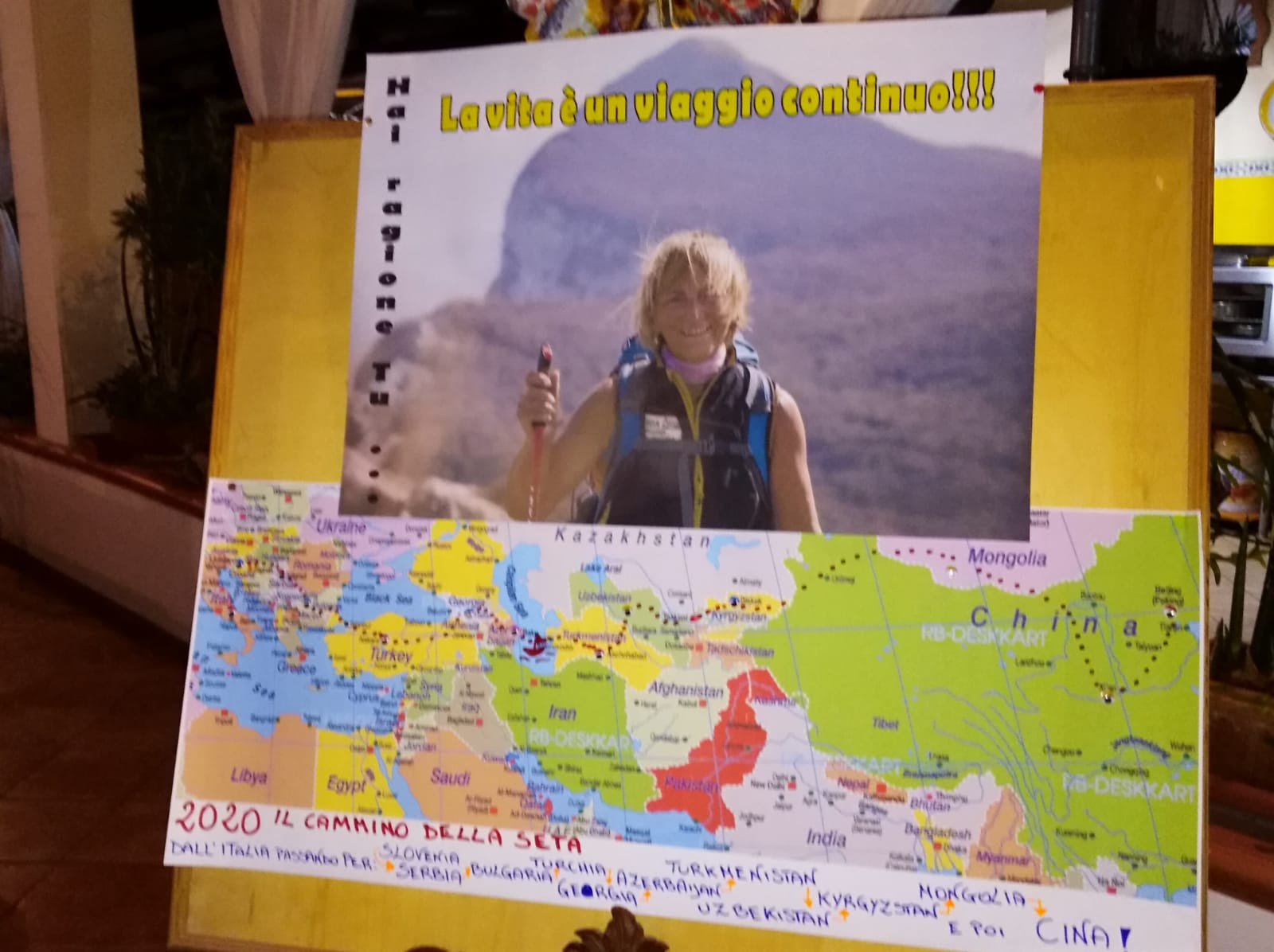 COMPIE 70 ANNI VIENNA CAMMAROTA LA GUIDA CHE STA PERCORRENDO IL MONDO