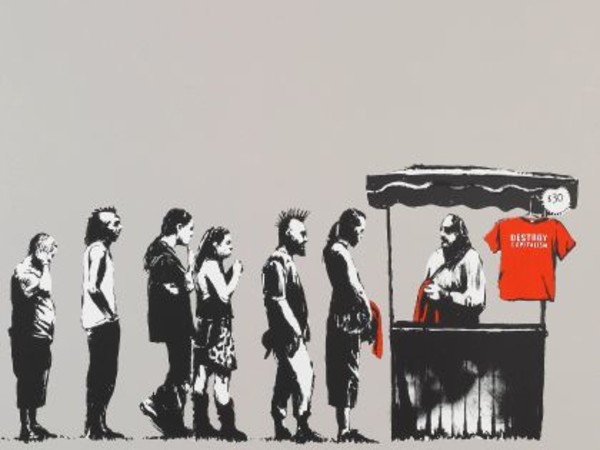 Opera di Banksy