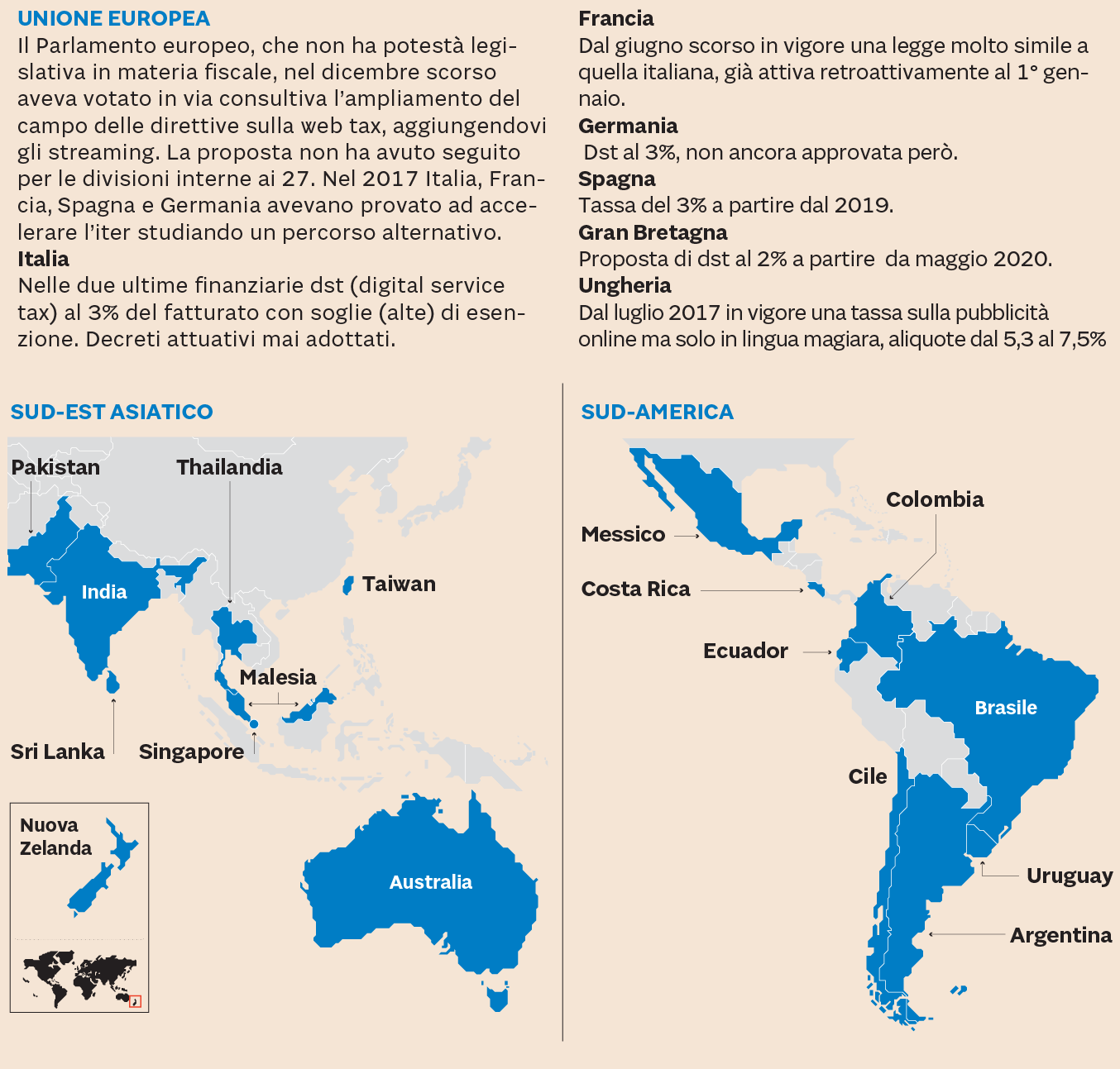 IL PRELIEVO NEL MONDO