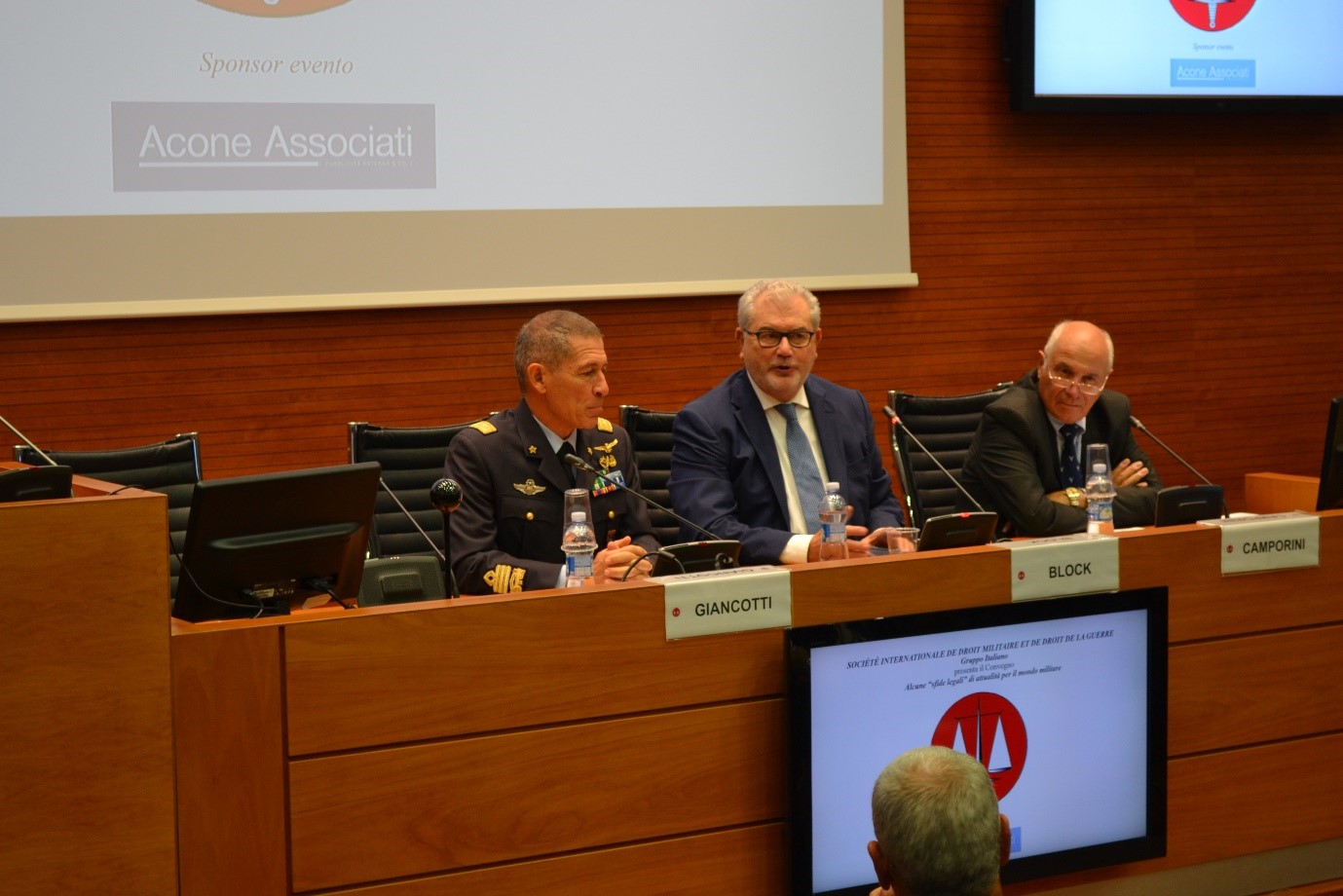 Congresso del Gruppo italiano della Sociètè de droit militaire et de droit de la guerre dal titolo: “Alcune sfide legali di attualità per il mondo militare”