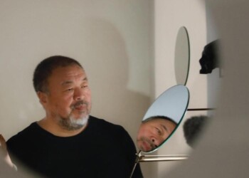 Al Weiwei in visita al Museo Madre