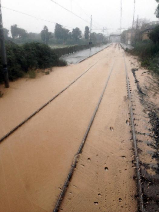Allagate ferrovie Genova – Milano e Genova -Torino