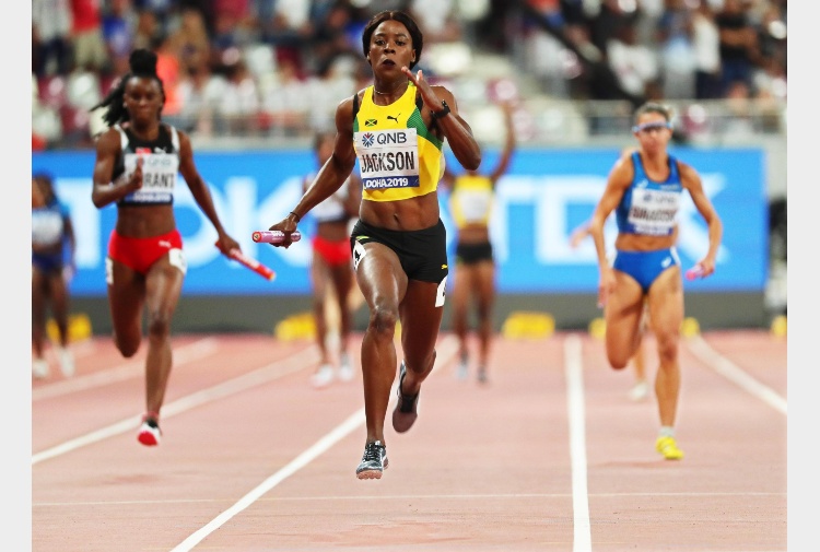 Atletica, 4×100 donne 7/a in finale