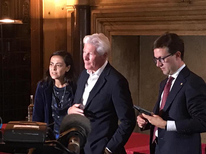 Consegnate Chiavi Firenze a Richard Gere