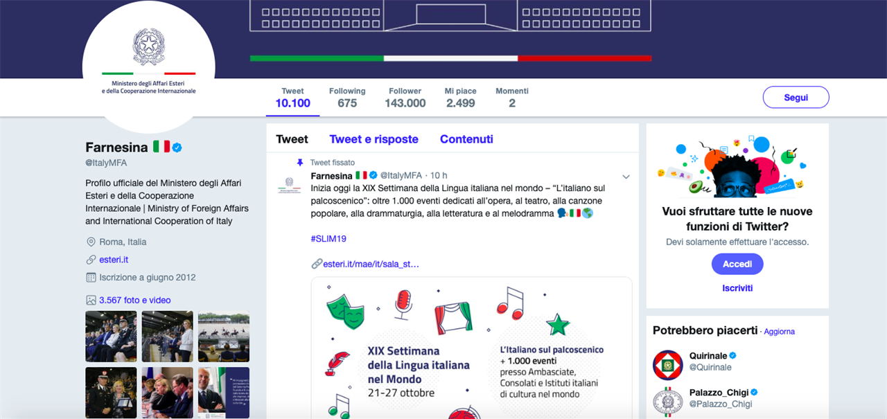 Di Stefano sale, Scalfarotto scende. Il Twitter della Farnesina è un grottesco bilancino di poteri