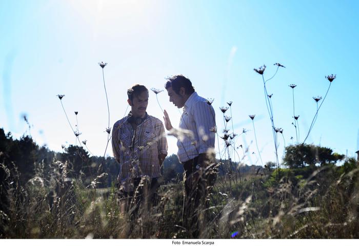 Favino sul set di Padre Nostro