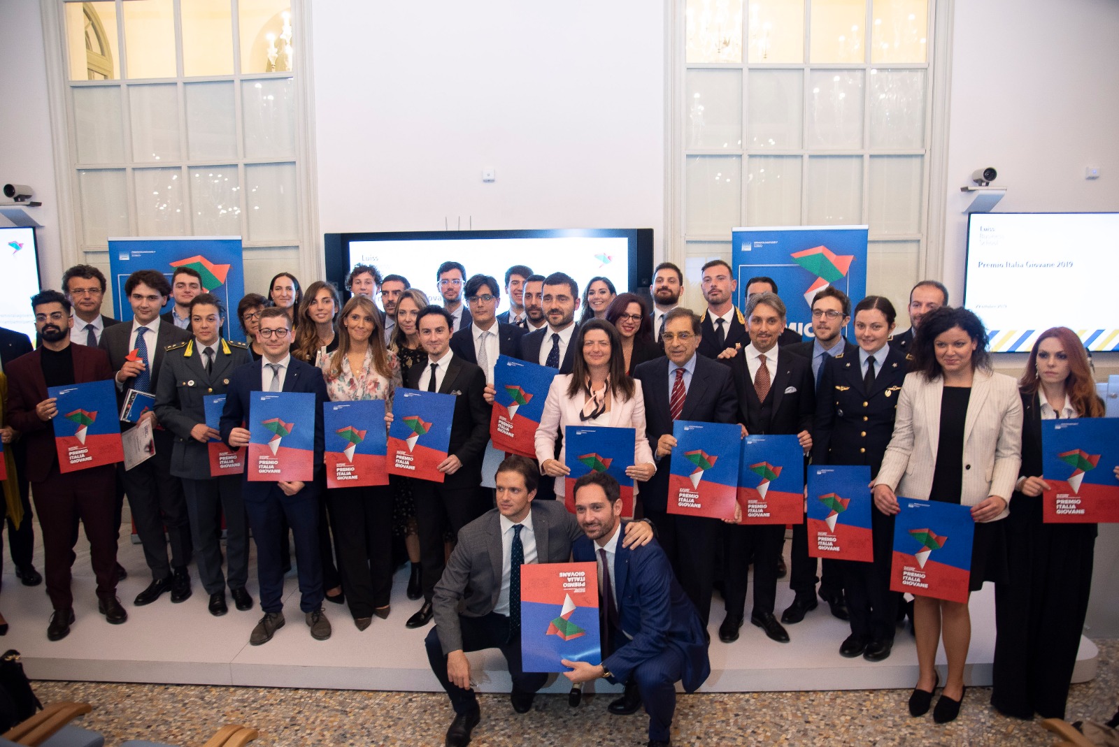 Giovani eccellenze provenienti da tutta ltalia premiate ieri sera alla Luiss di Roma.