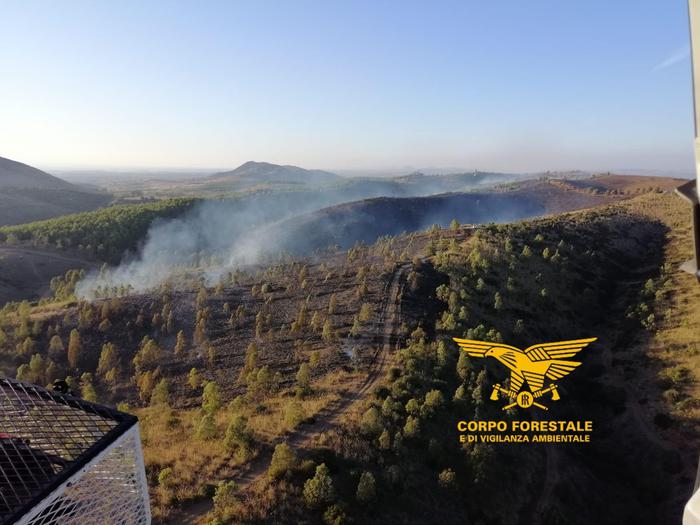 Incendi: fiamme a Monastir e Norbello