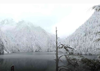 La neve arriva anche in Cina, video meteo fantastico