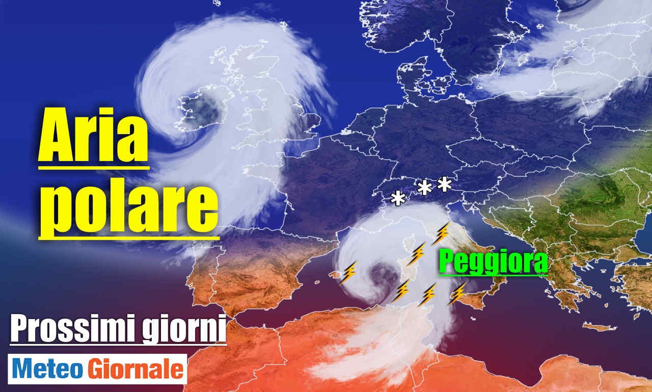 immagine 1 articolo meteo weekend variabile seguita da forti temporali