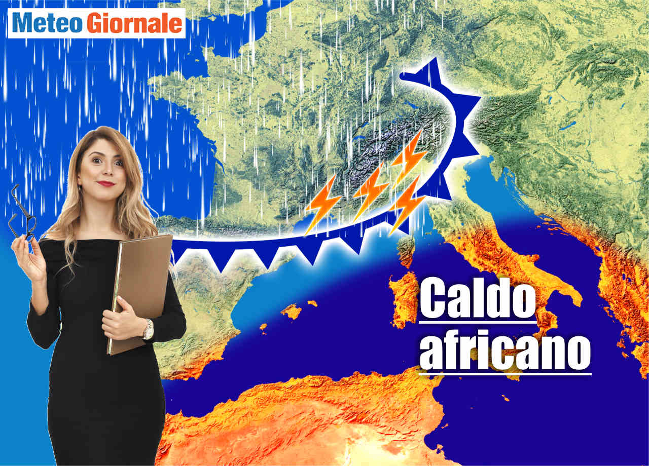 Meteo Nord Italia: TANTE PIOGGE, soprattutto al Nord-Ovest