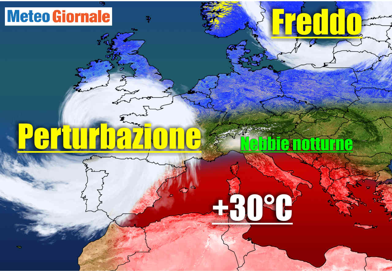Meteo WEEKEND mitissimo, ma a tratti NEBBIA al Nord. Peggioramento in vista
