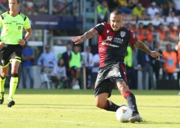 Nainggolan, gol dedicato a mia moglie