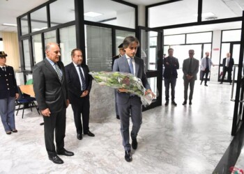 Omaggio Falcomatà ai due agenti uccisi