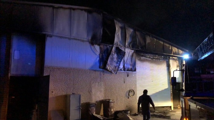 Rogo in centro raccolta rifiuti Foggiano