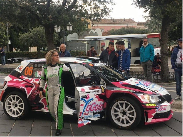 Sclerosi: Clarissa al Rally del Molise