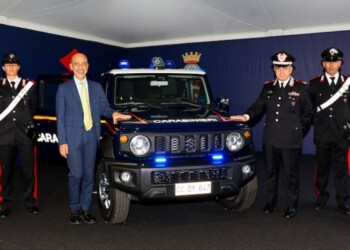 Suzuki guida l’Arma dei Carabinieri