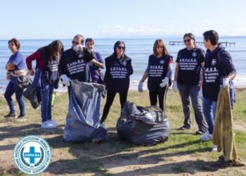 A Termoli volontari puliscono lungomare