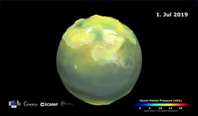 Ambiente: quest’anno il buco dell’ozono si è chiuso in anticipo 
