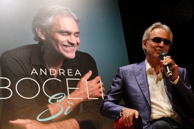 Bocelli con 'Sì' nella cinquina dei Grammy