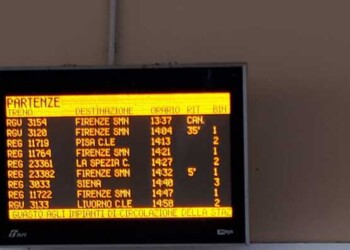 Ferrovie: gusto a Livorno, ritardi