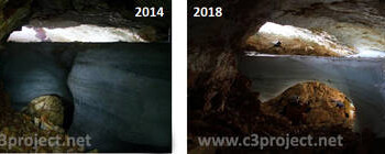 Il cuore delle rocce si scalda e scioglie i ghiacci sotterranei